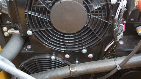 caterpillar reversing fan